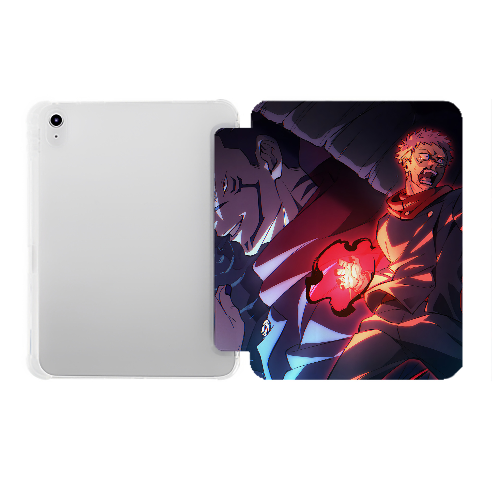 （画像用） SPY×FAMILY间谍家家酒 IPad ケース ペン収納付き 三つ折りスタンド PUレザー×シリコン 対応機種9.5/10.5/10.9インチ